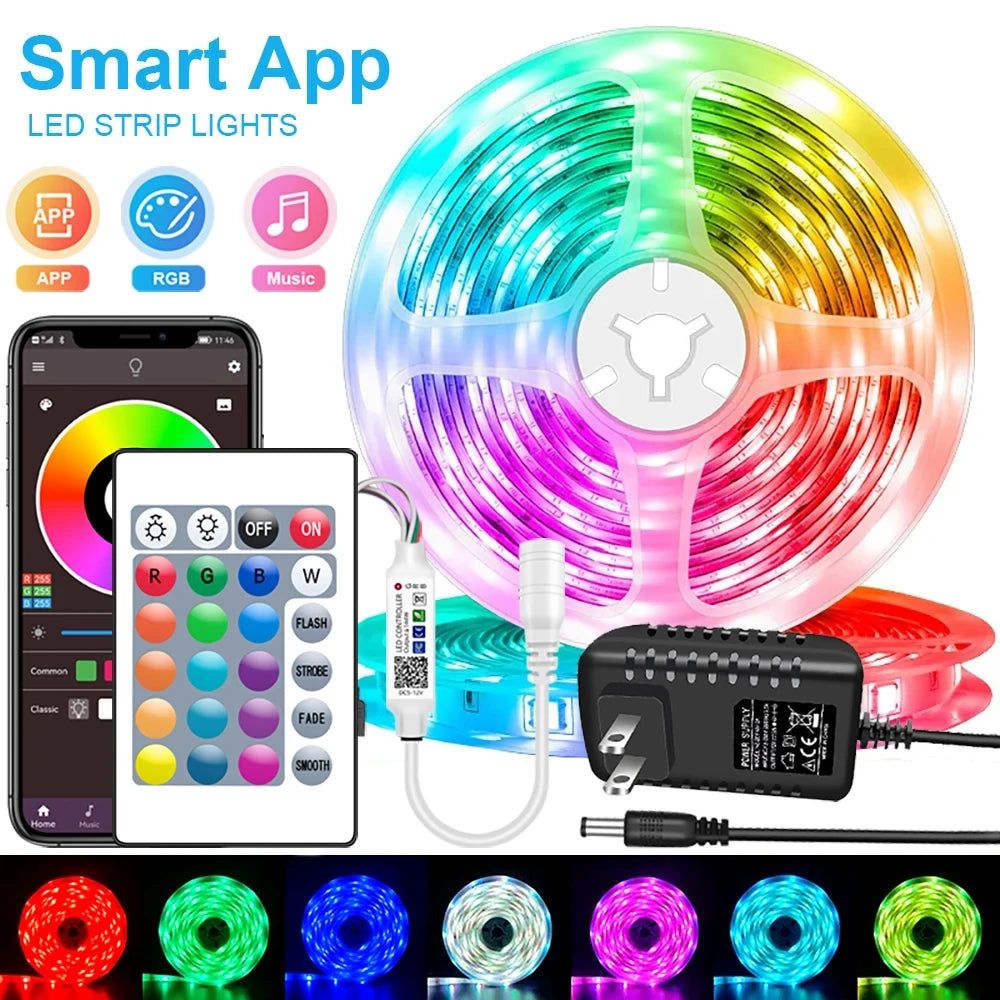 RGB Bluetooth LED Strip Lights