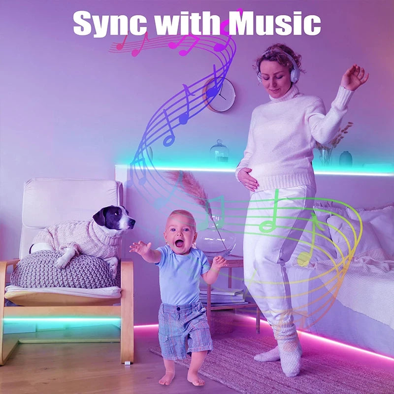 RGB Bluetooth LED Strip Lights