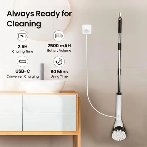 Electric Rotating Cleaning Brush