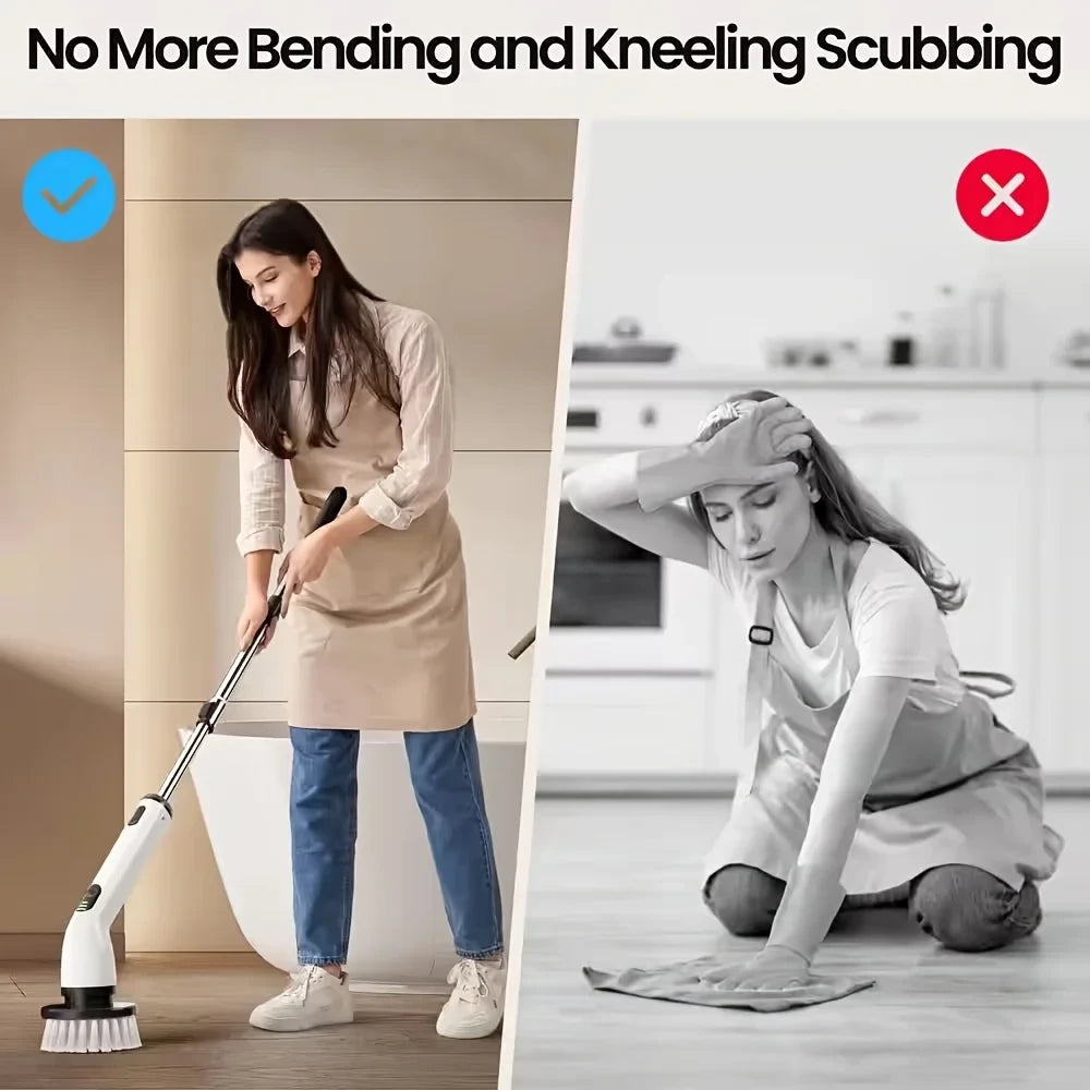 Electric Rotating Cleaning Brush