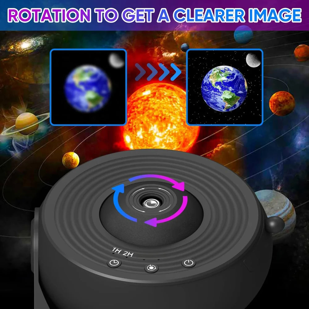 Galaxy Star Projector Night Light