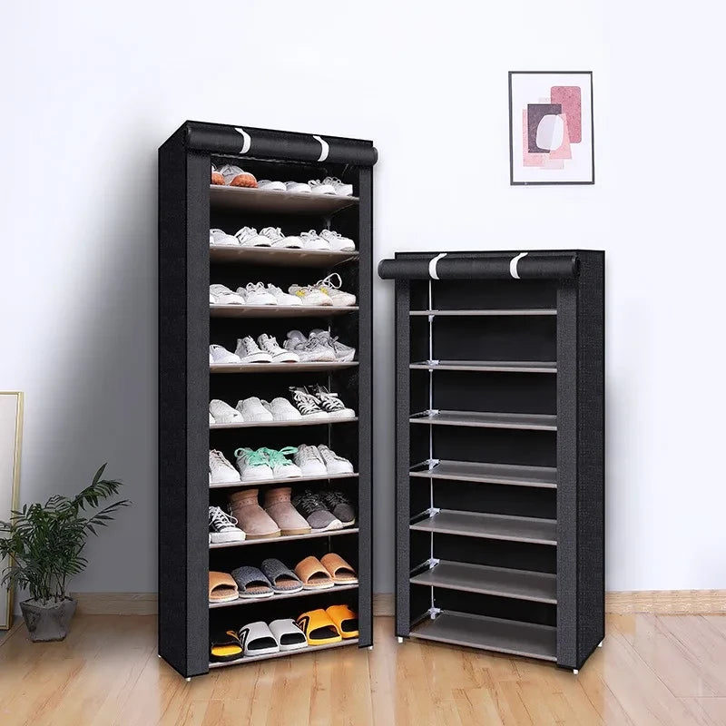 Minimalist Dustproof Shoe Rack Organizer