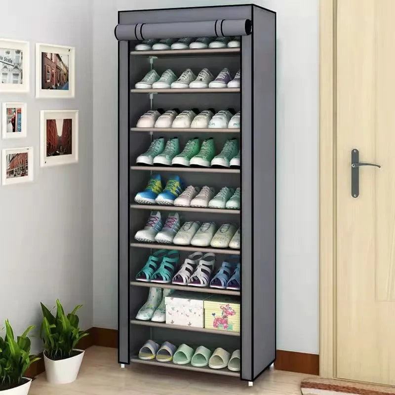Minimalist Dustproof Shoe Rack Organizer