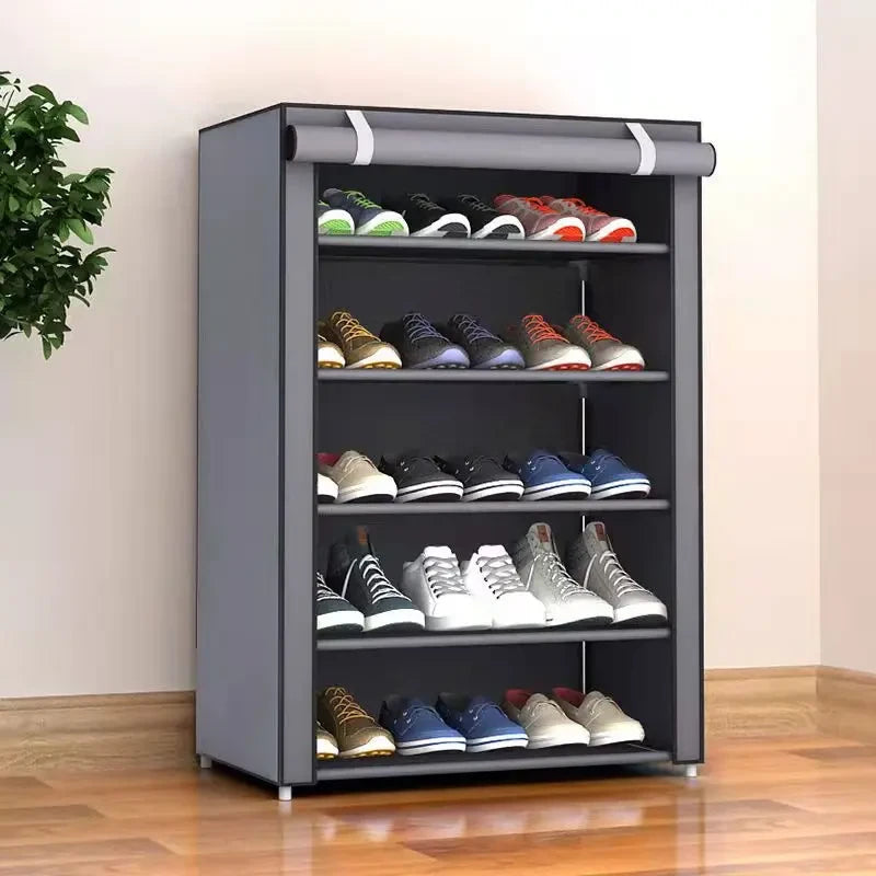 Minimalist Dustproof Shoe Rack Organizer