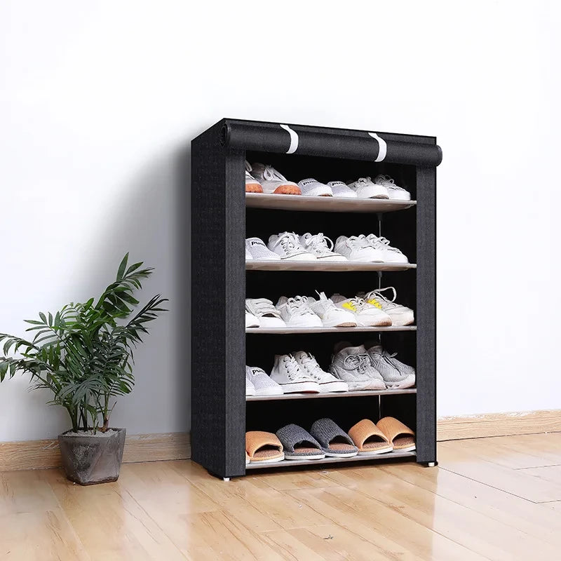 Minimalist Dustproof Shoe Rack Organizer
